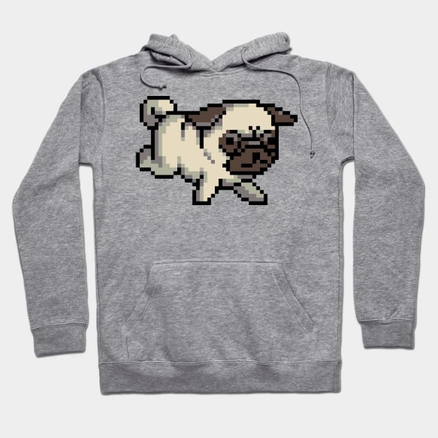 Pug Hoodie by Molenusaczech